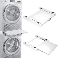 Stack Kit board with Shelf Accessories Fits Between Washing Machine and Dryer