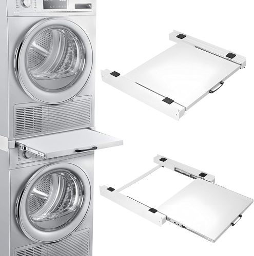 Stack Kit board with Shelf Accessories Fits Between Washing Machine and Dryer