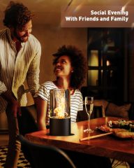 Bio-ethanol Table Fireplace Table Fire with PU Longer Burning Time