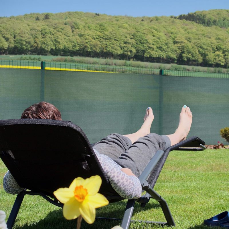 HDPE Garden Privacy Screen Fence Panel Wind Protection Sun Shade Net