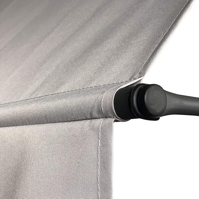 Sun Protection Awning Balcony with Hand Crank Height Adjustable Awning