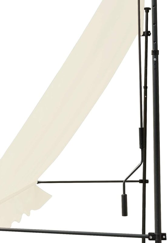 Sun Protection Awning Balcony with Hand Crank Height Adjustable Awning