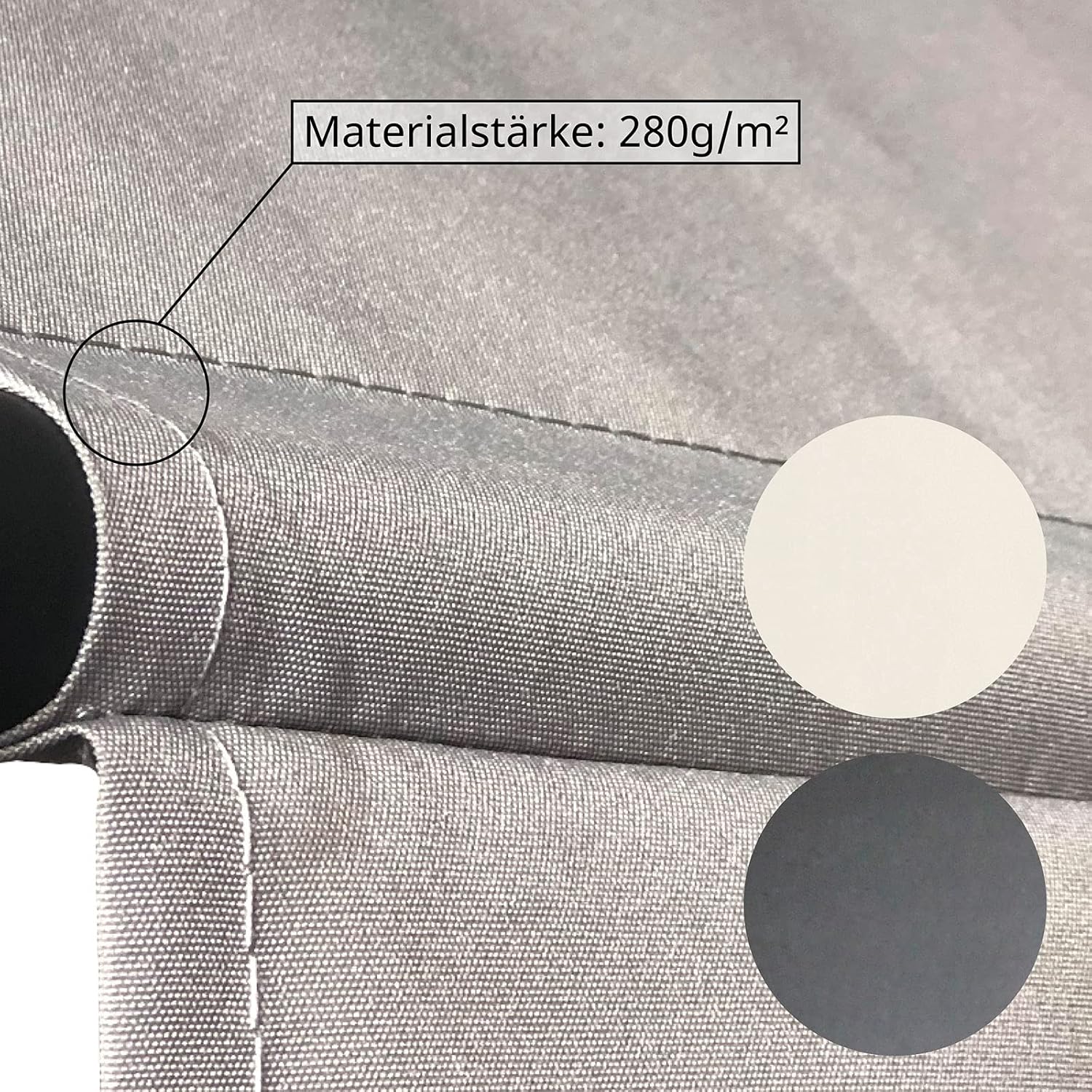 Sun Protection Awning Balcony with Hand Crank Height Adjustable Awning