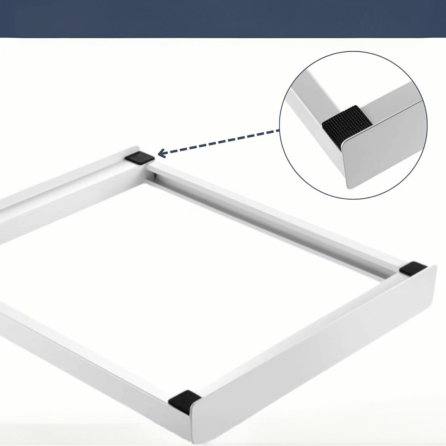 Washing Machine Stacking Kit Connection Frame Set Load Capacity 150kg for Washing Machine and Dryer