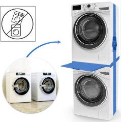 Connection Frame for Washing Machine and Dryer, Universal Intermediate Frame, Washing Machine Stacking kit