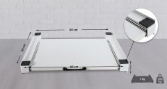 Connection Frame for Washing Machine and Dryer, Universal Intermediate Frame, Washing Machine Stacking kit