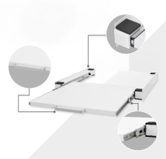 Washing Machine and Dryer Stacking Set, Universal Washing Machine Stacking Frame Kit White Stacking Kit with Rope