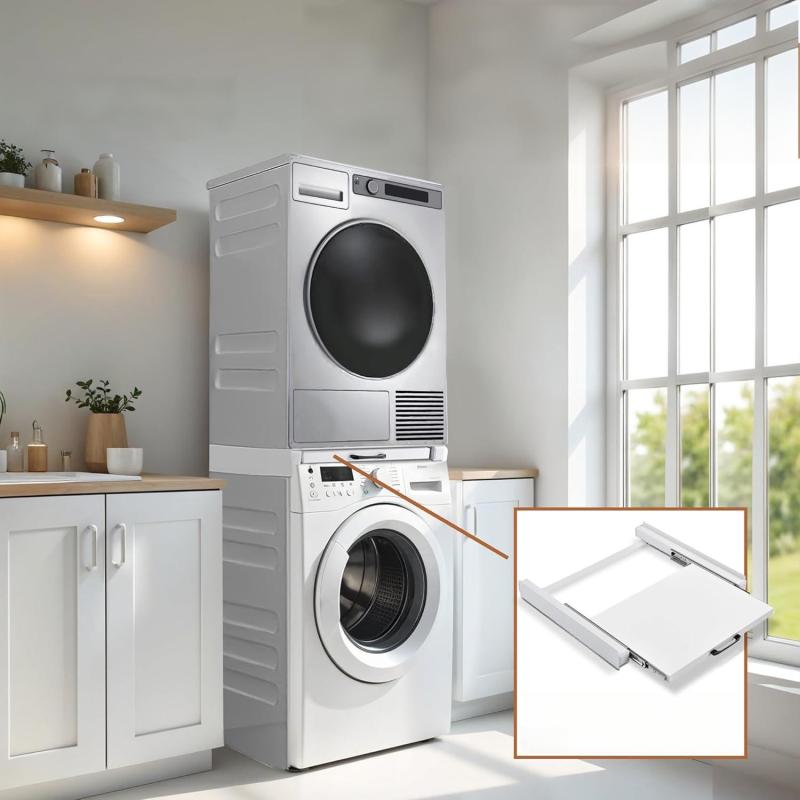 Washing Machine Stacking Kit Washing Machine and Dryer Stacking Set Universal Intermediate Frame