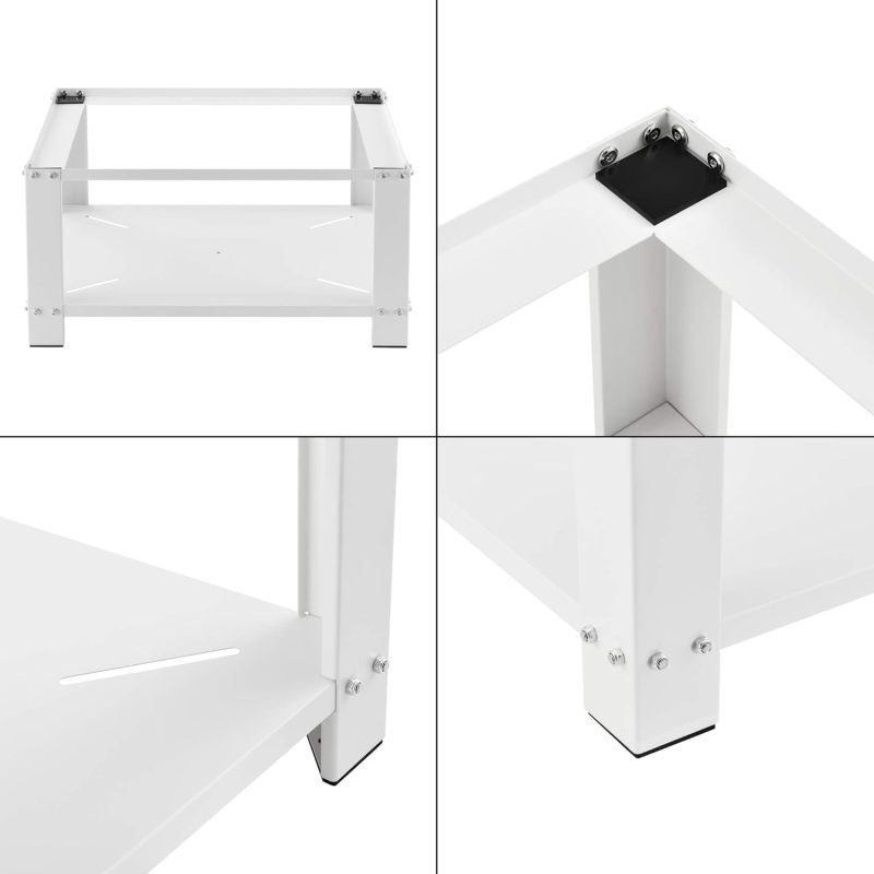 Washing Machine Base with Shelf for Washing Machine, Fridge and Dryer