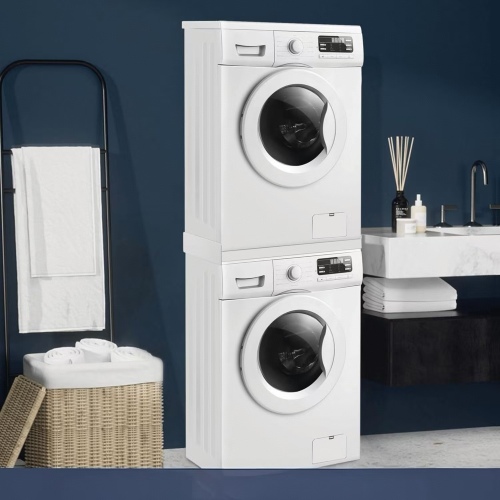 Washing Machine Stacking Kit Connection Frame Set Load Capacity 150kg for Washing Machine and Dryer
