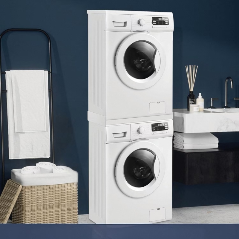 Washing Machine Stacking Kit Connection Frame Set Load Capacity 150kg for Washing Machine and Dryer