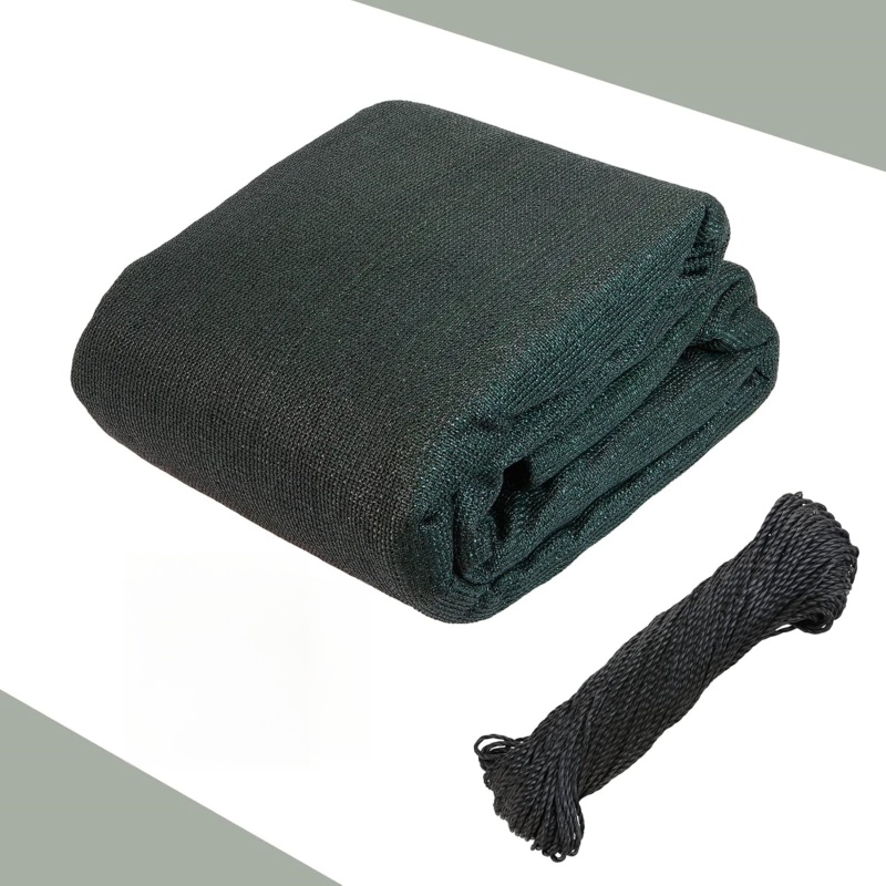 Balcony Privacy Screen 90 g/m² ，120x600cm Wind Protection UV Protection with Cable Ties