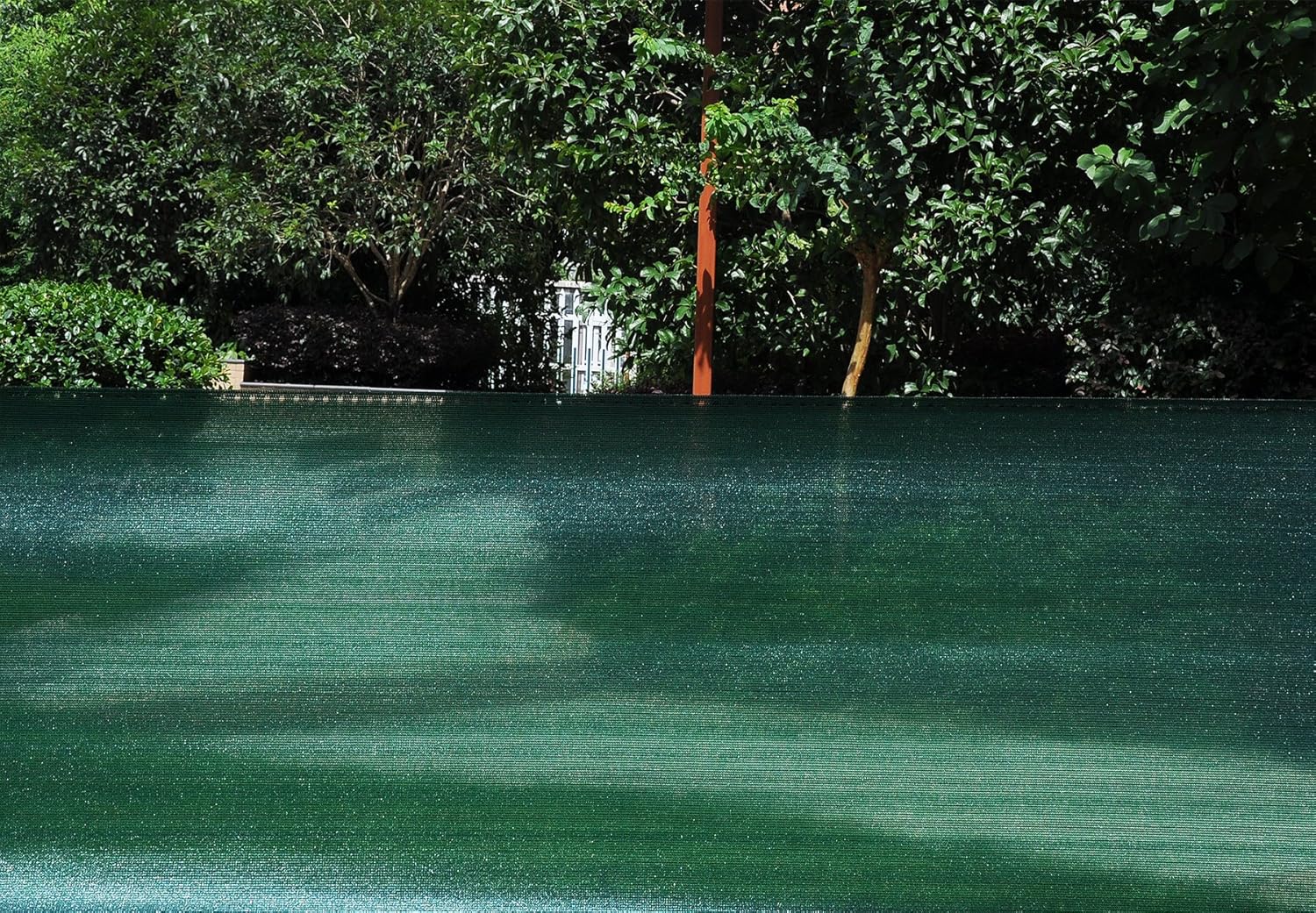 Balcony Privacy Screen 90 g/m² ，100x600cm Wind Protection UV Protection with Cable Ties