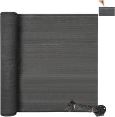 Balcony Privacy Screen 150 g/m² ，180x600cm Wind Protection UV Protection with Cable Ties