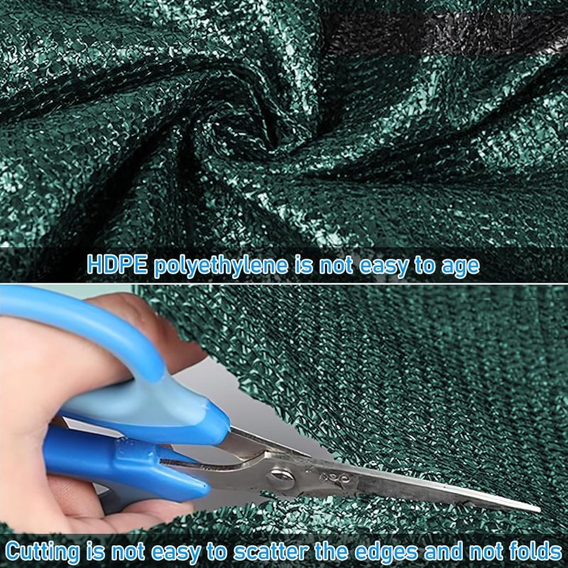 Balcony Privacy Screen 150 g/m² ，100x600cm Wind Protection UV Protection with Cable Ties