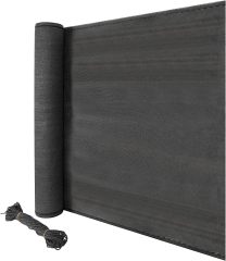 Balcony Privacy Screen 220 g/m² Wind Protection UV Protection with Cable Ties