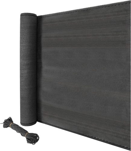 Balcony Privacy Screen 220 g/m² Wind Protection UV Protection with Cable Ties