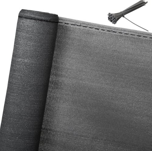Balcony Privacy Screen 150 g/m² ，180x600cm Wind Protection UV Protection with Cable Ties