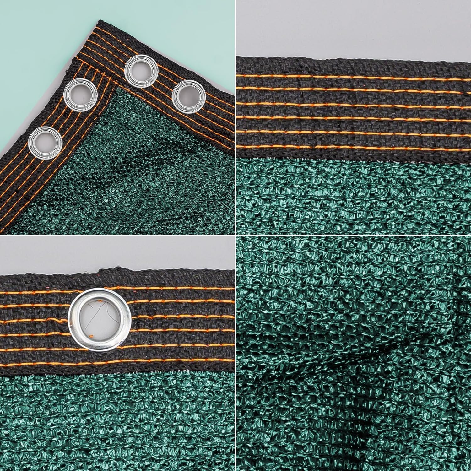 Balcony Privacy Screen 150 g/m² ，100x600cm Wind Protection UV Protection with Cable Ties