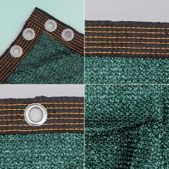 Balcony Privacy Screen 150 g/m² ，100x600cm Wind Protection UV Protection with Cable Ties