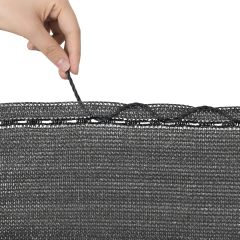 Balcony Privacy Screen 90 g/m² ，150x600cm Wind Protection UV Protection with Cable Ties