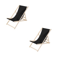 Beach chairs Folding Garden Lounger Deck Chair Beach Lounger