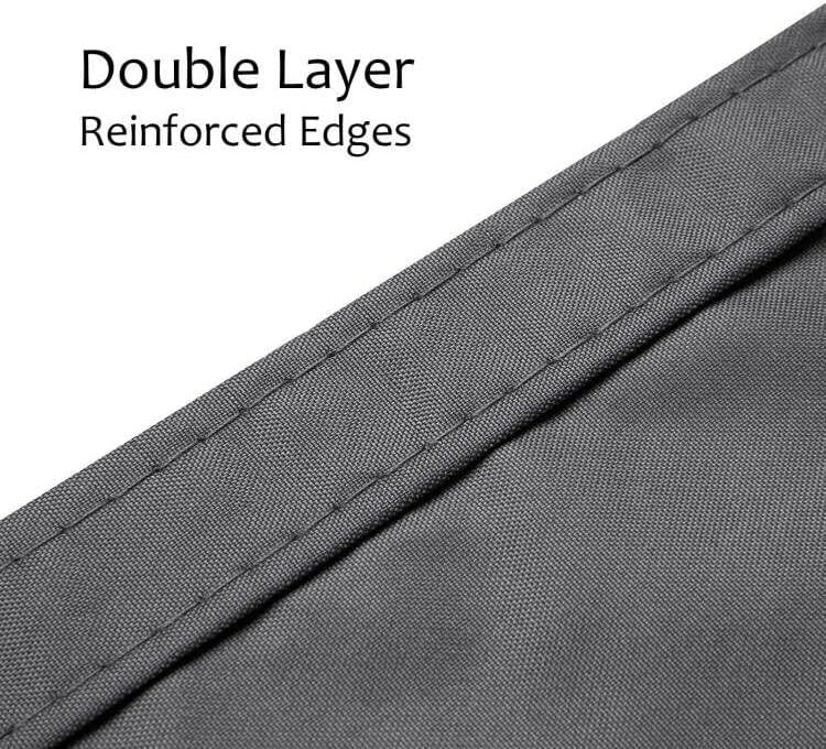 Triangle Shade Cloth Triangular Awning 3 x 3 x 3 m HDPE 160 g/m² Sun Protection Awning Including Mounting Ropes