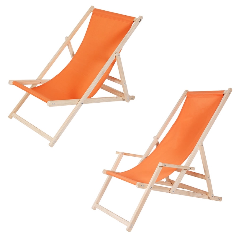 Beach chairs Folding Garden Lounger Deck Chair Beach Lounger