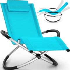 Orbital Rocking Lounger Folding Rocking Chair Garden Chair Deck Chair Swing Chair Ergonomic Relaxing Chair
