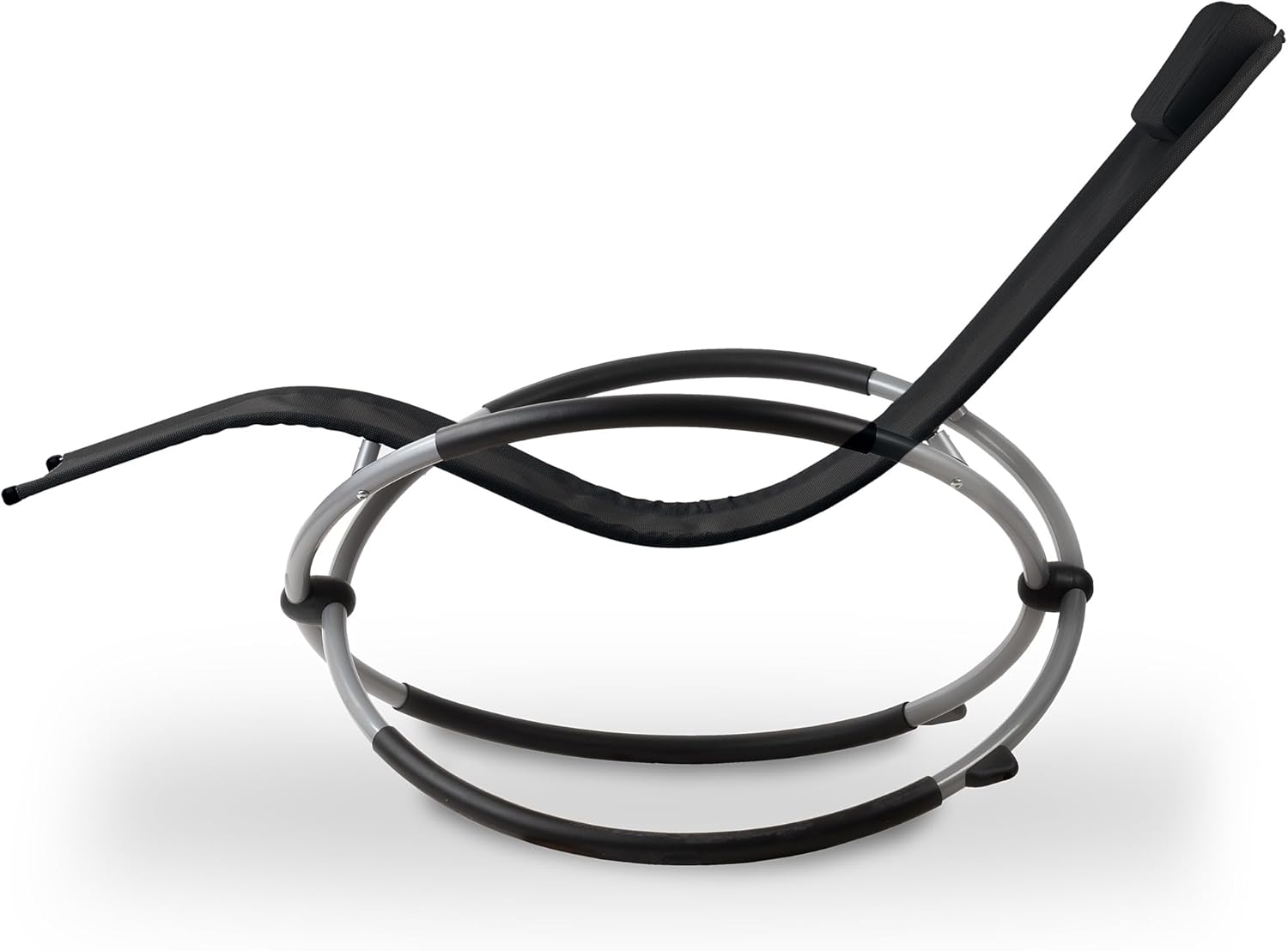 Folding Rocking Chair Garden Chair Deck Chair Orbital Rocking Lounger Swing Chair Ergonomic Relaxing Chair