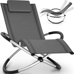 Orbital Rocking Lounger Folding Rocking Chair Garden Chair Deck Chair Swing Chair Ergonomic Relaxing Chair