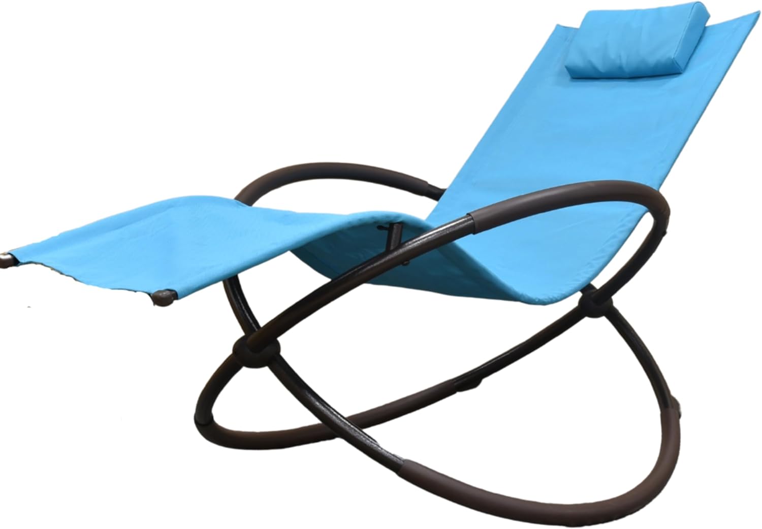 Ergonomic Relaxing Chair Aluminum Folding Rocking Chair Garden Chair Deck Chair Swing Chair