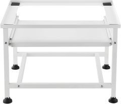 Laundry Appliance Base with Pull-Out Shelf - Space-Saving Washer Stand for Bathroom & Laundry Room