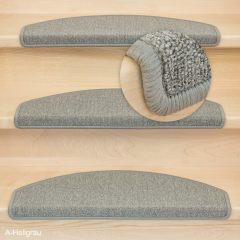 Cushioned Stair Mats Non-Slip - Thickened Comfortable Step Treads, Waterproof & Durable, Safe for Kids/Pets