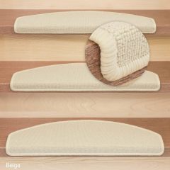 Premium Self-Stick Stair Mats - Non-Slip Soundproof Step Pads, Scratch-Resistant & No Residue, Perfect for Home/Office/Commercia