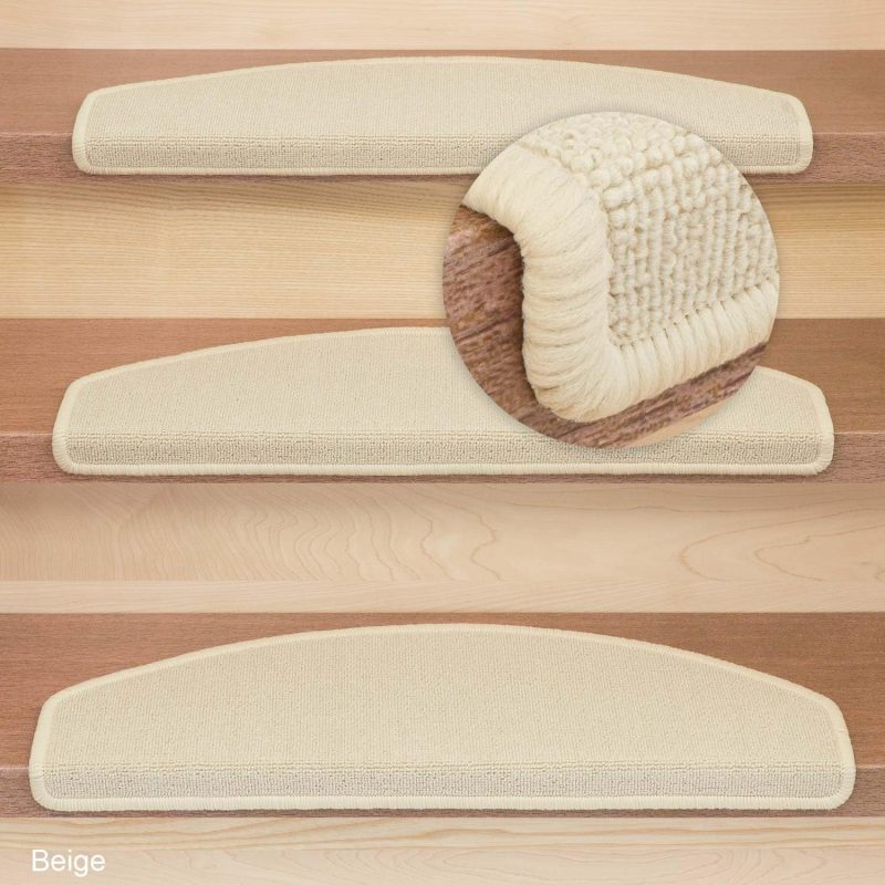 Premium Self-Stick Stair Mats - Non-Slip Soundproof Step Pads, Scratch-Resistant & No Residue, Perfect for Home/Office/Commercia