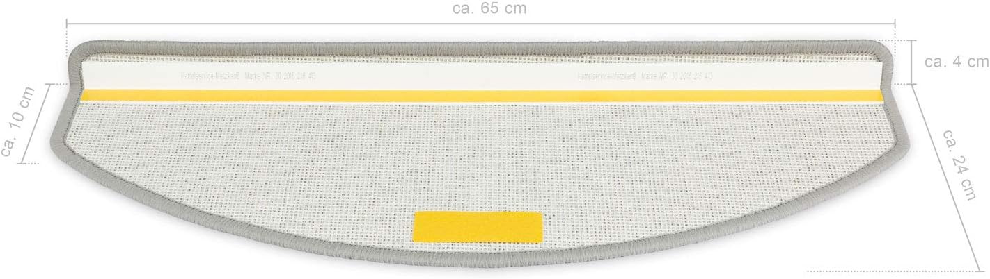Premium Self-Stick Stair Mats - Non-Slip Soundproof Step Pads, Scratch-Resistant & No Residue, Perfect for Home/Office/Commercia