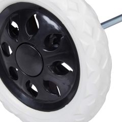 Portable Shopping Trolley with Ergonomic Handle - Easy to Store Folding Cart for Families