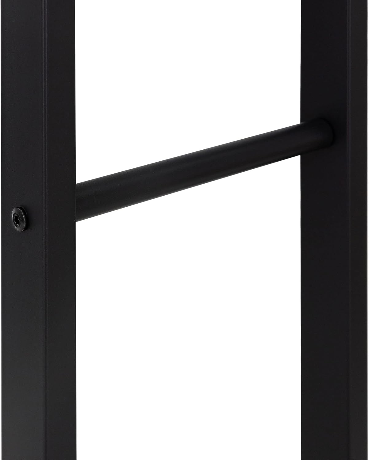 Metal Firewood Rack Sturdy Steel Log Holder for Indoor Outdoor Fireplace Use