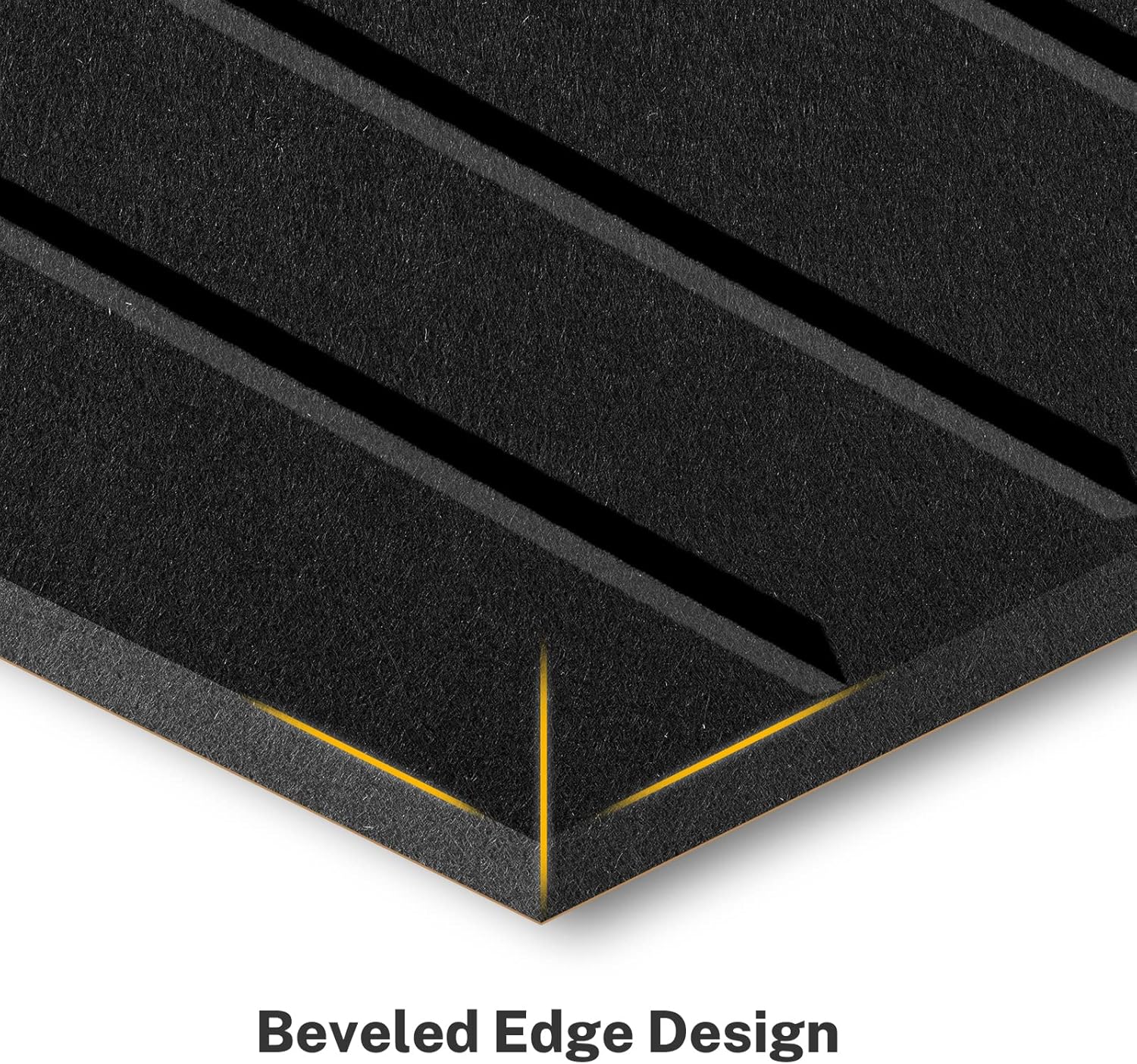 Easy Install Self-Adhesive Acoustic Panels - Noise Reduction for Office & Bedroom