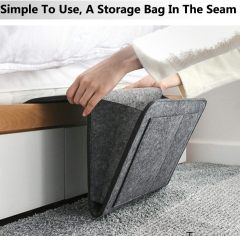 Multi-Purpose Felt Magazine Rack - Storage Bin for Magazines, Toys & Small Household Items