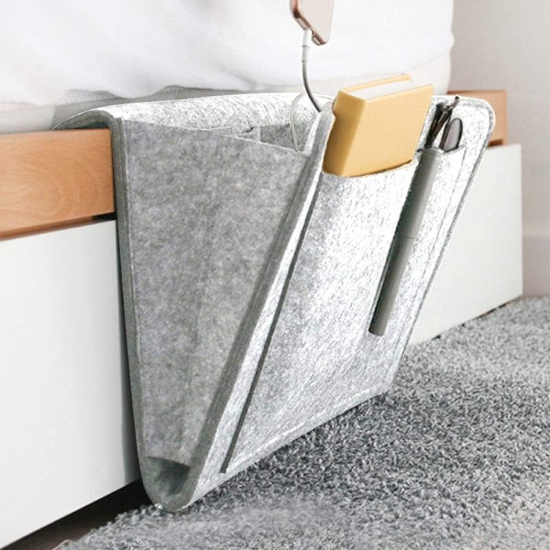 Compact Felt Magazine Rack - Perfect Organizer for Narrow Spaces, Dorms & Apartments