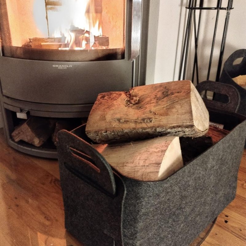 Collapsible Felt Magazine Rack - Easy-to-Clean Storage Solution for Magazines & Catalogs