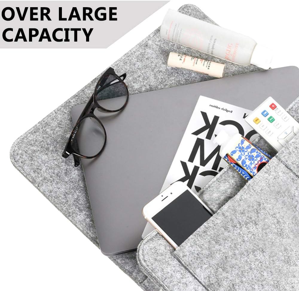 Compact Felt Magazine Rack - Perfect Organizer for Narrow Spaces, Dorms & Apartments