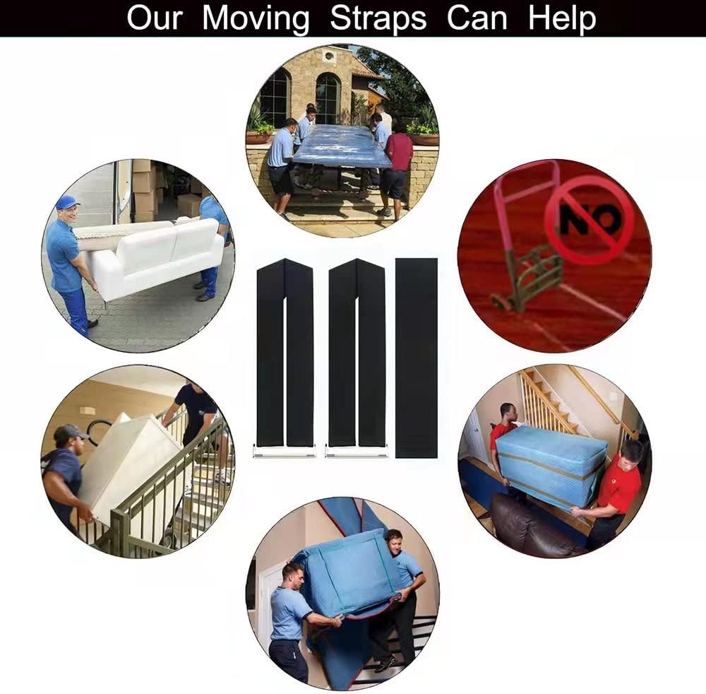 Moving Straps 2 Person Lifting and Moving Belts, Lifting, Moving and Carrying Furniture