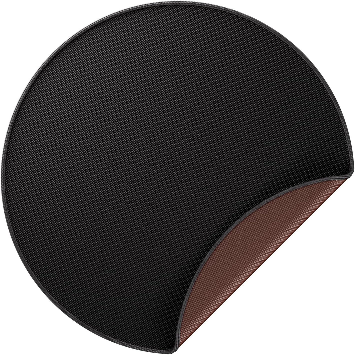 Dia 80cm Round BBQ Floor Protection Mat Water-Resistant Oil Resistant Grill Floor Protection Mat for BBQ Grill Fireplace