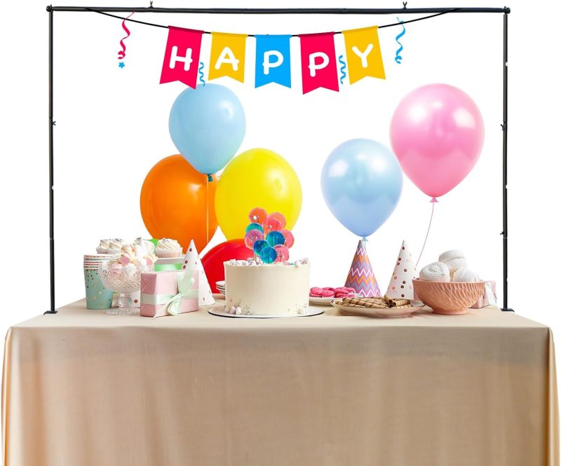 Decorative table stand with Clamps Table Arch Height Adjustable for Party Wedding Christmas Decoration