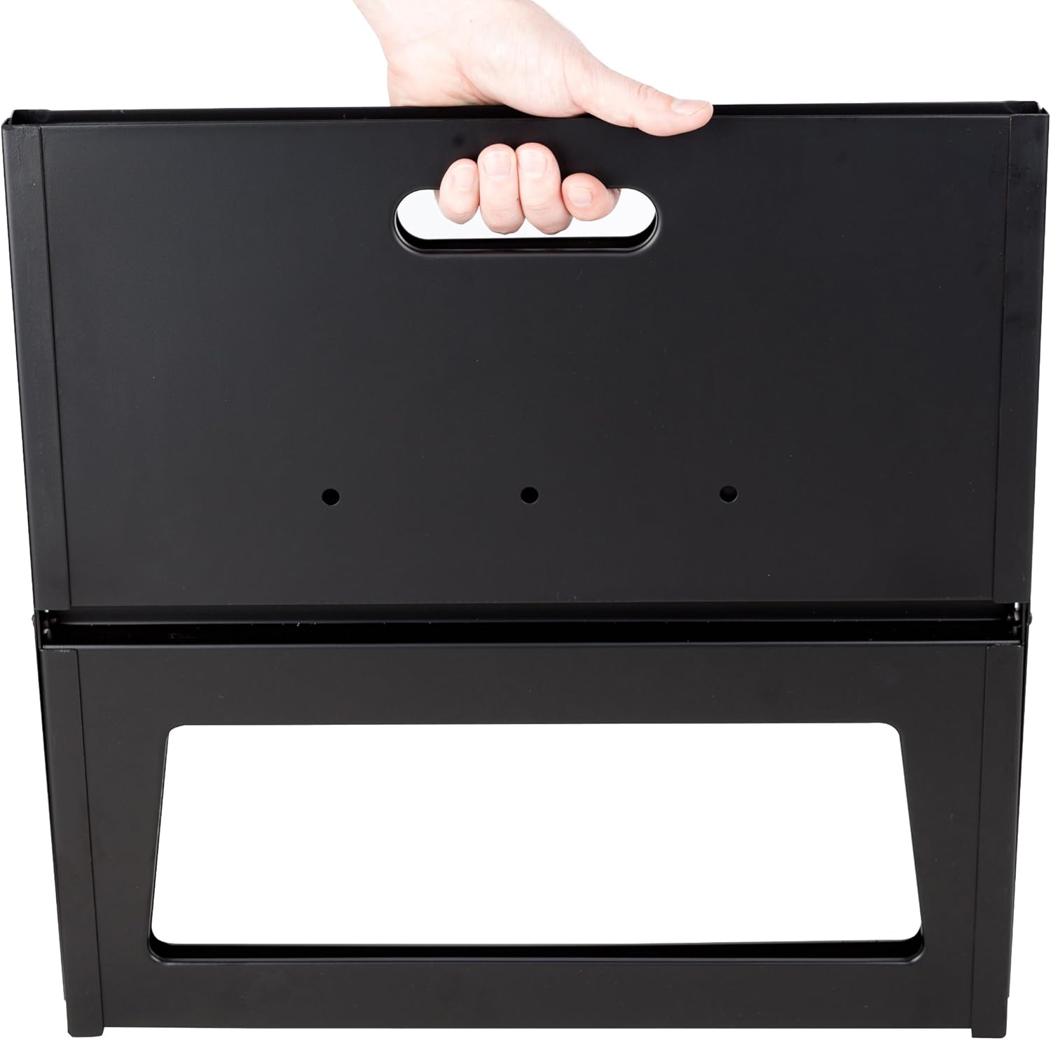 Backpacking BBQ Grill Foldable Barbecue Grill Briefcase for Outdoor Camping Patio and Picnic