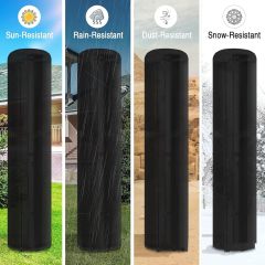 Solar Shower Cover Outdoor Shower Cover Waterproof Windproof UV Protection Shower Cover for Garden Shower