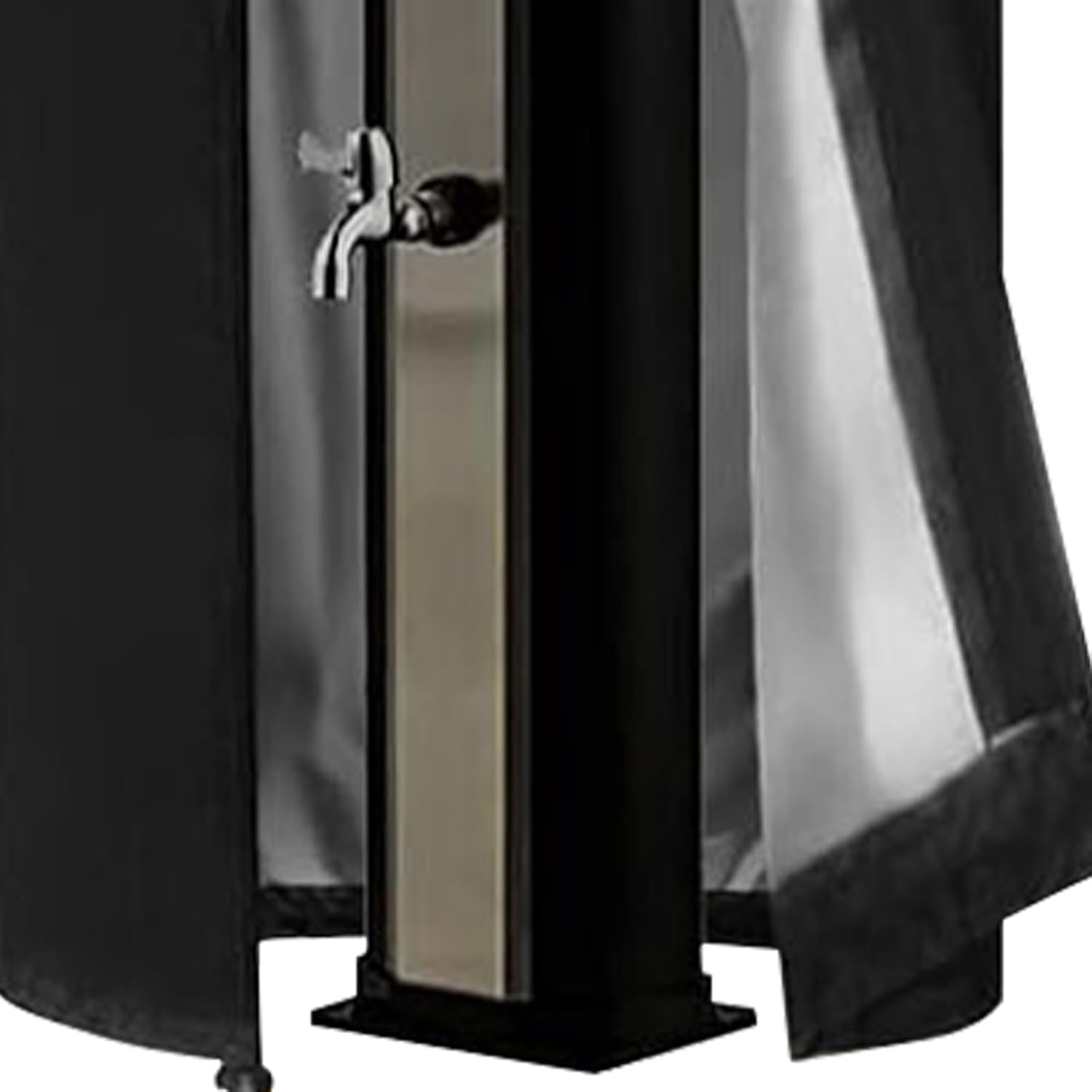 Solar Shower Cover Outdoor Shower Cover Waterproof Windproof UV Protection Shower Cover for Garden Shower